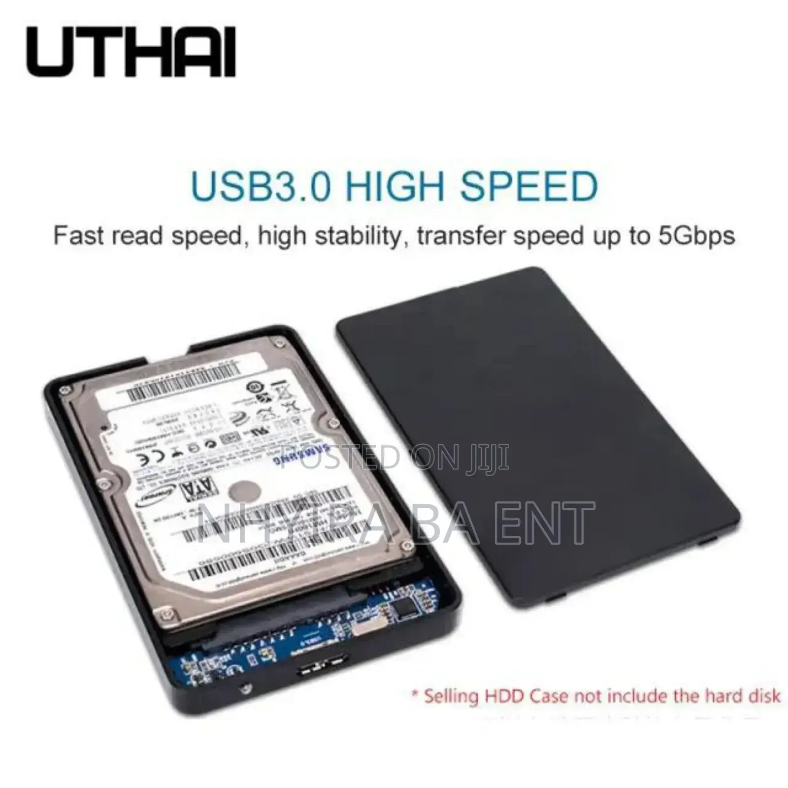 Hard Disk Drive 3.0 Usb Andtype C Case and Drives Available