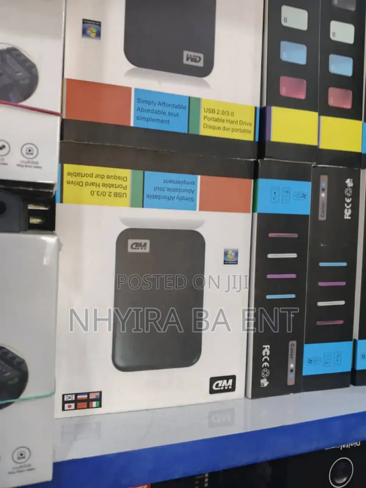 Hard Disk Drive 3.0 Usb Andtype C Case and Drives Available