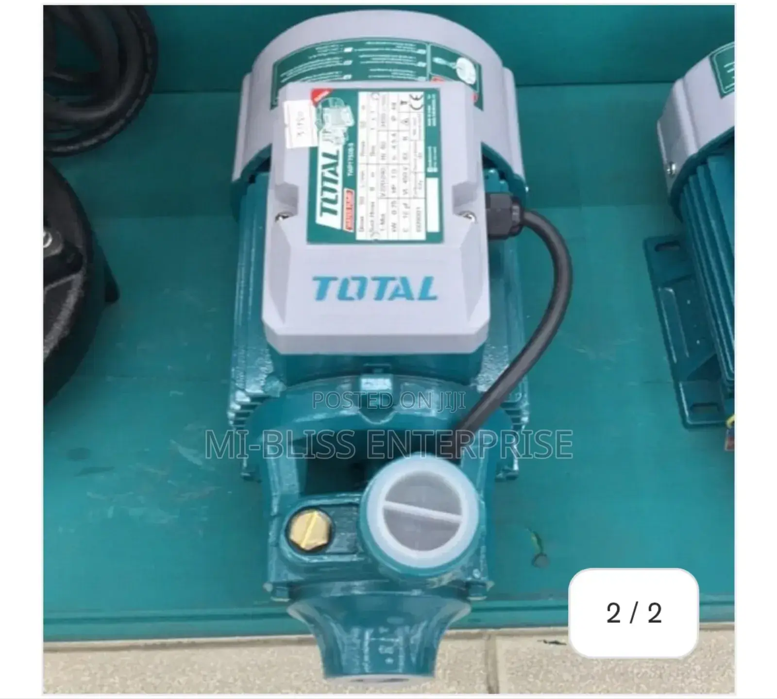 750w Total Water Pump 1.0hp