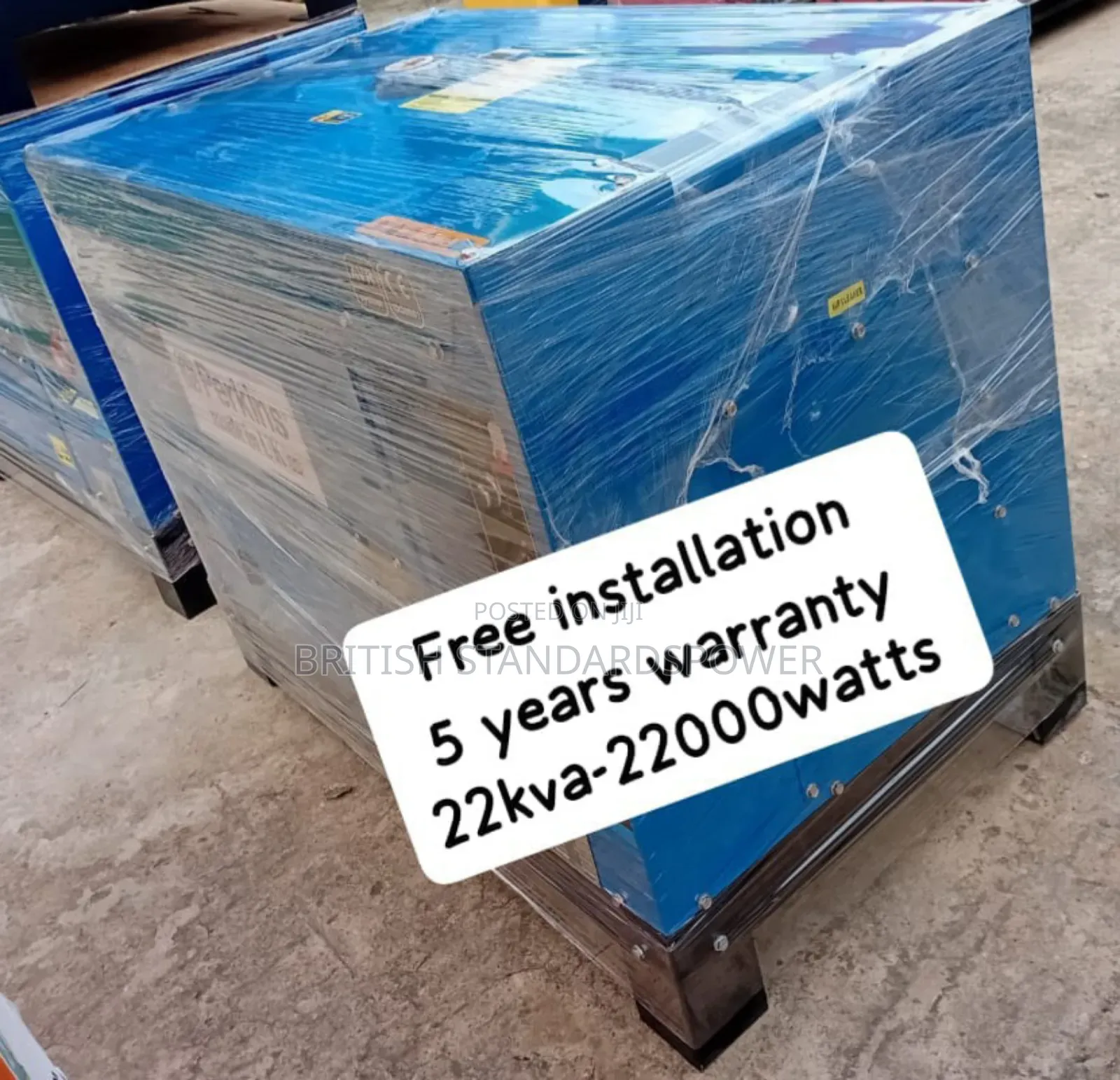 Capacity Utilisation 22kva Silent Diesel Generator