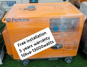 Asset Utilised 10kva Silent Diesel Generator
