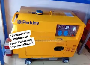 Power Glow Perkins Generator Diesel 10kva 13000watt Silent