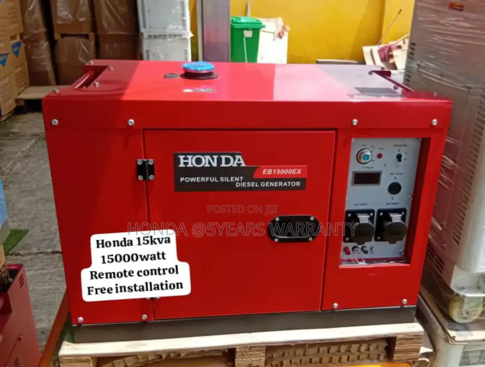 Power Light Honda 15kva 15000wax Diesel Remote Control 15kva