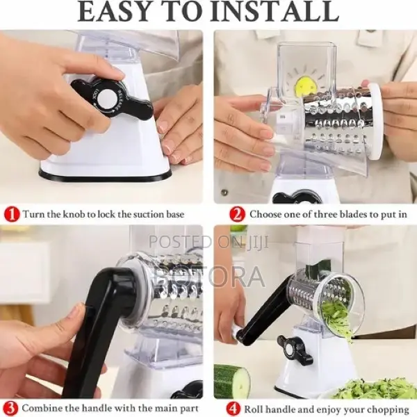 Multifunctional Three -in-one Table Top Grater