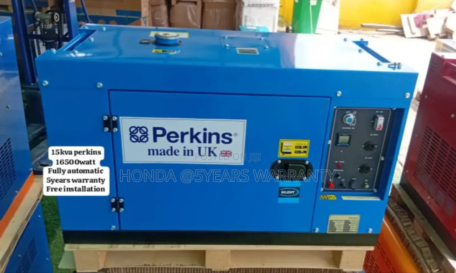 Power Cool Fully Automatic Perkins 15kva Generator 16500watt