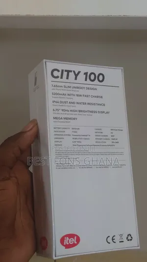New Itel City 100 128 GB