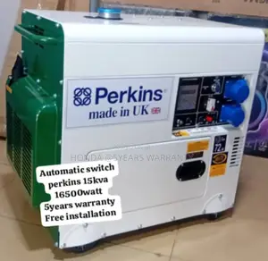Power Efficiency Perkins 15kva 16500watt Diesel Generator