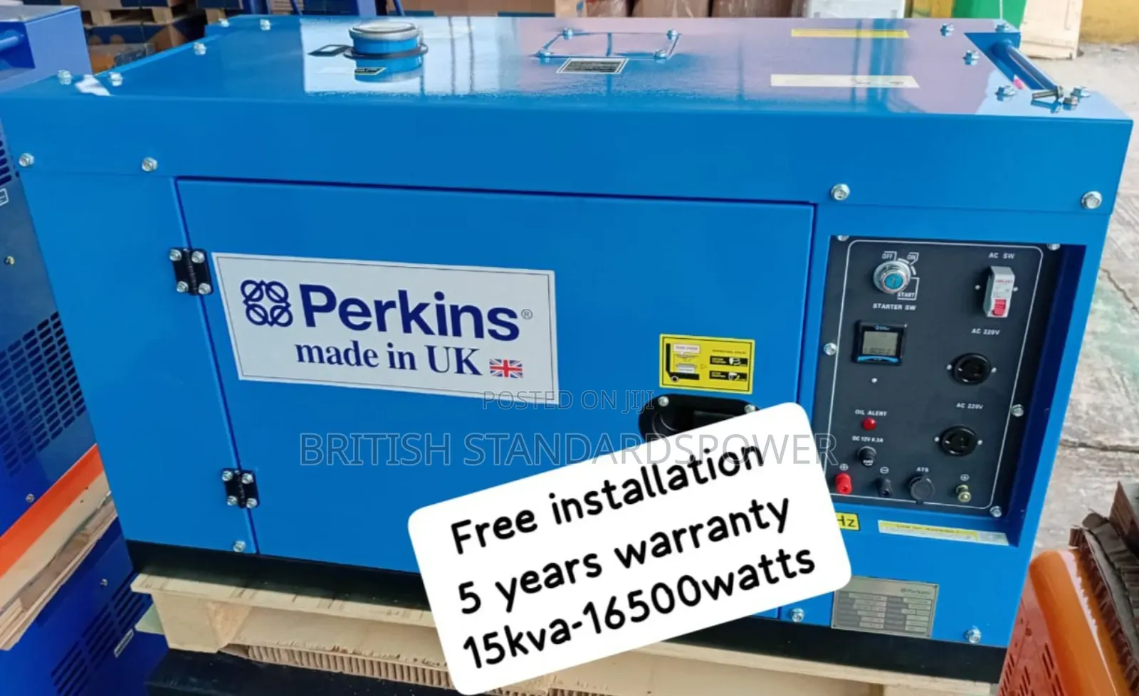 Unshakable 15kva Silent Diesel Genset
