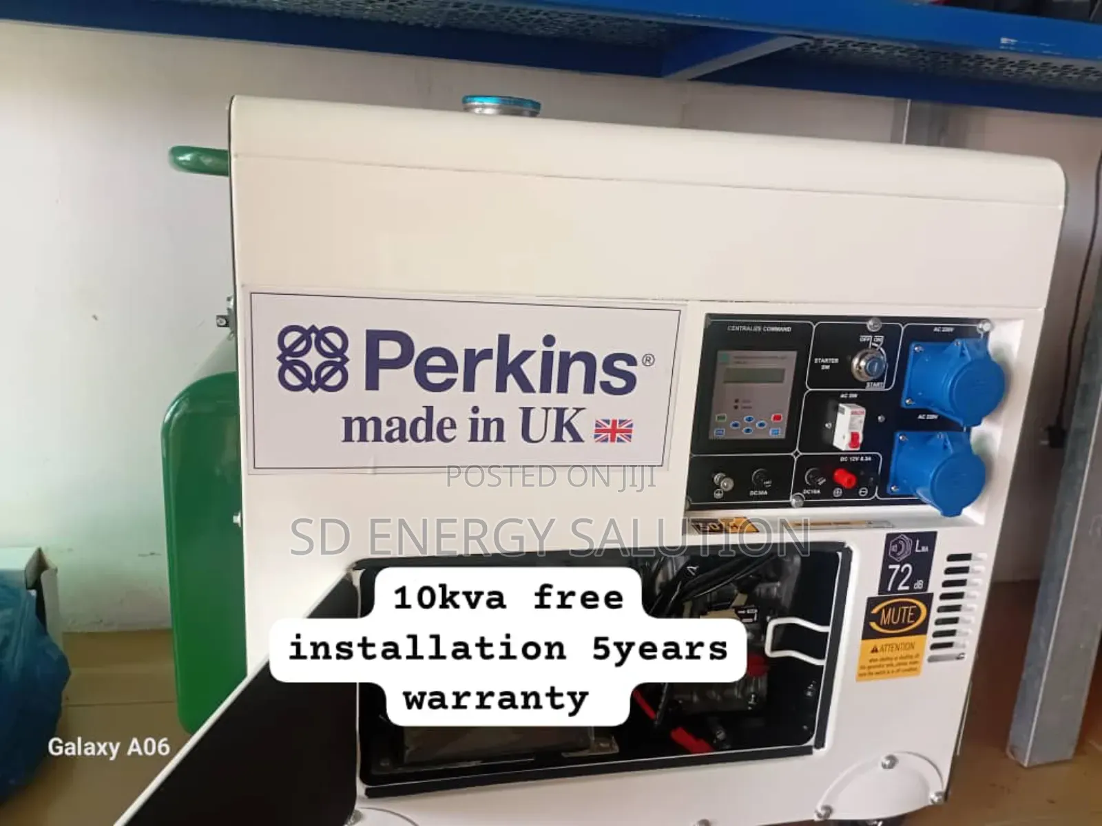 Gen Shift Perkins 10kva Diesel 13000watts Diesel Generator