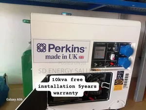 Gen Shift Perkins 10kva Diesel 13000watts Diesel Generator