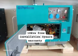 Zero Noise Gen Perkins 10kva 13000watts Diesel Generator