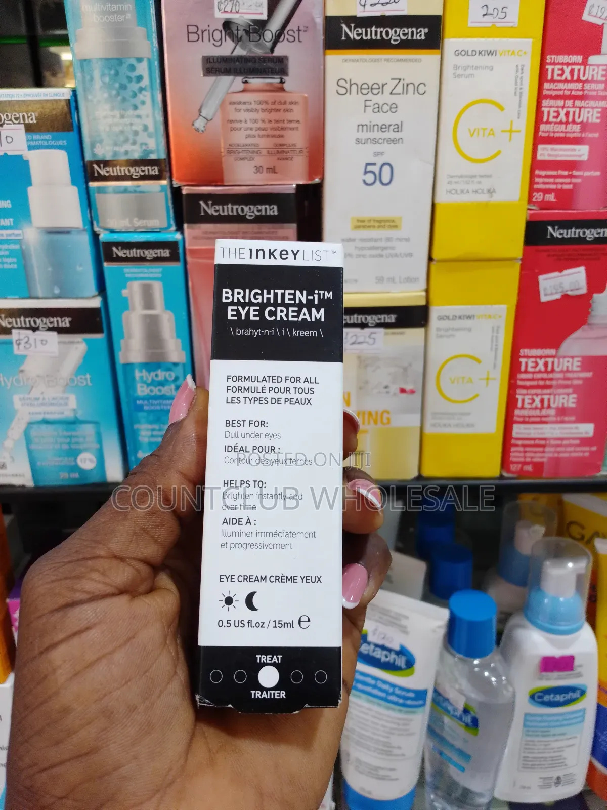 The Inkey List Brighten Eye Cream
