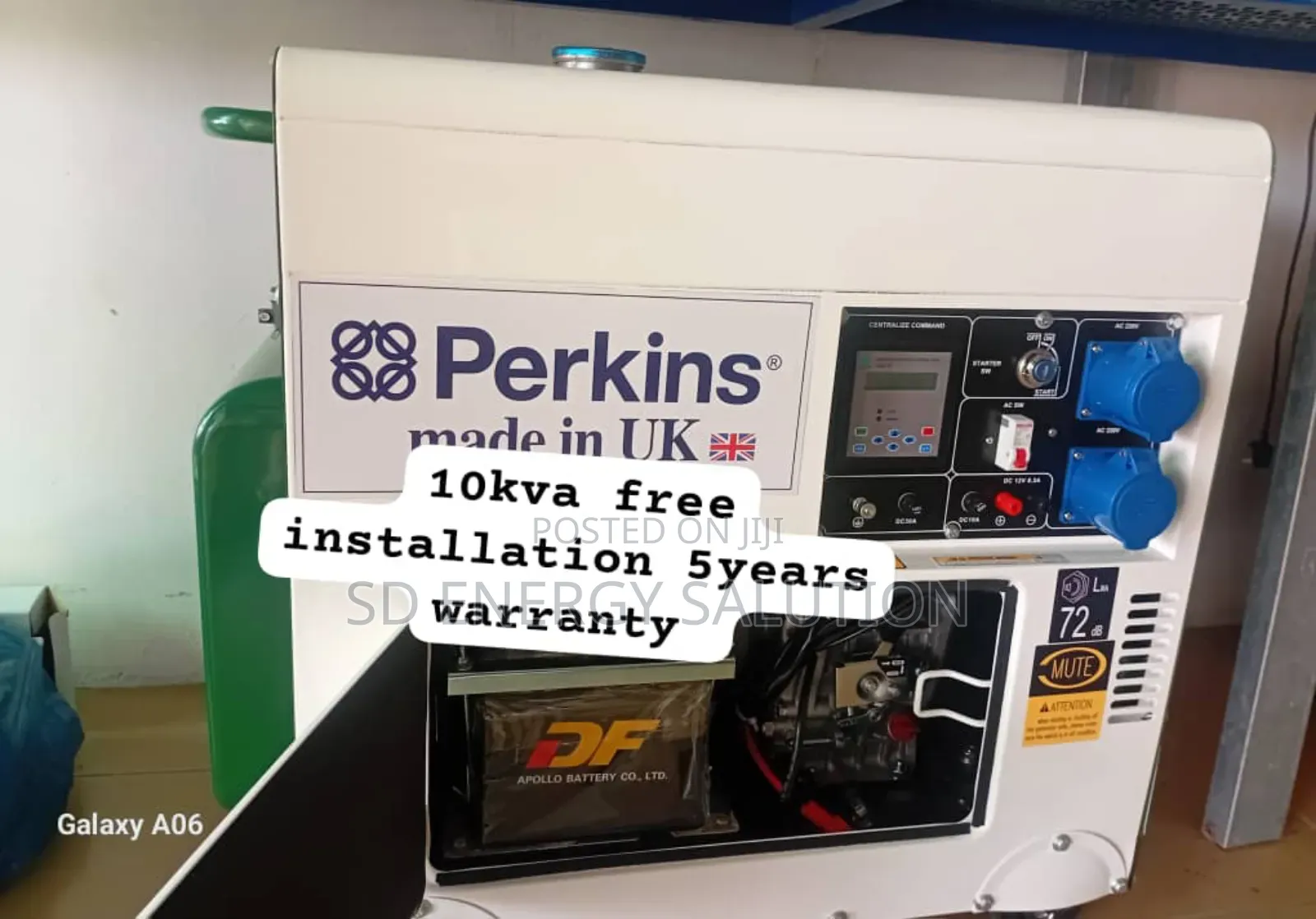 Gen Flash Perkins Diesel Generator Uk Model Generator