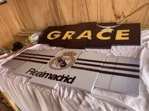 Real Madrid And Grace 3d Wall Arts Canvas Frames Decor