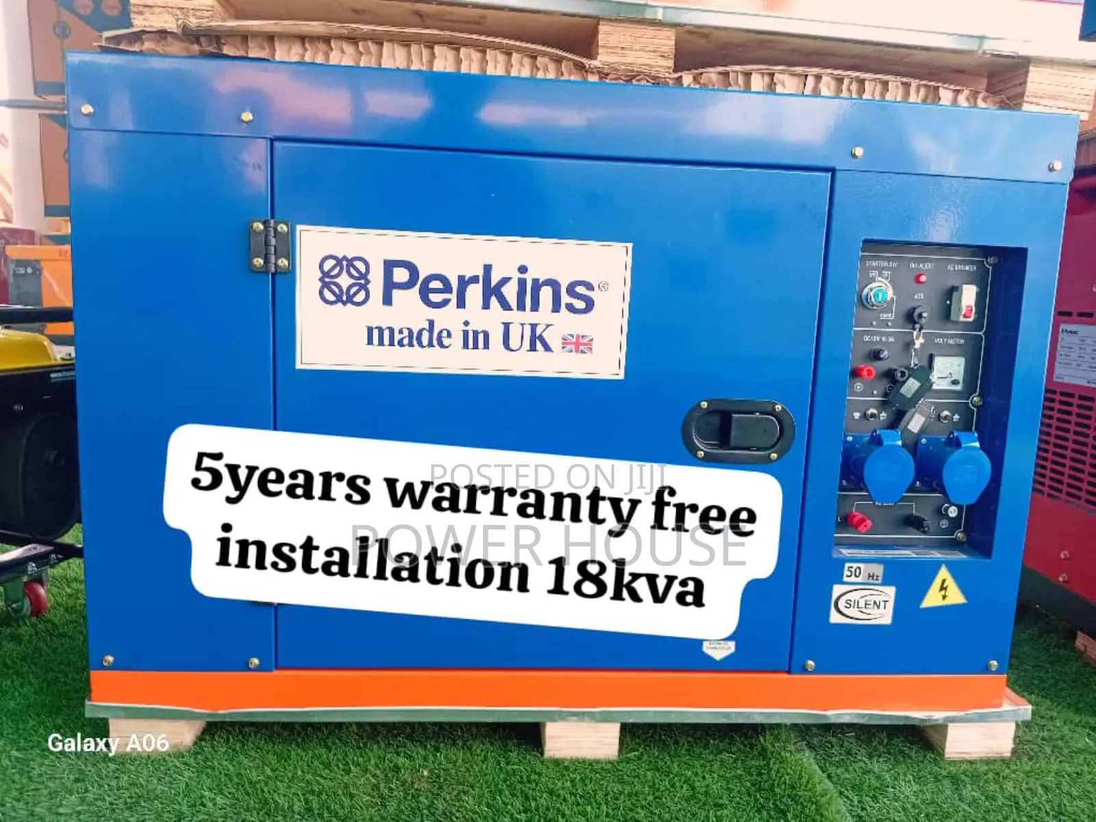 Energetic Amp 18kva Perkins Diesel Generator 18kva