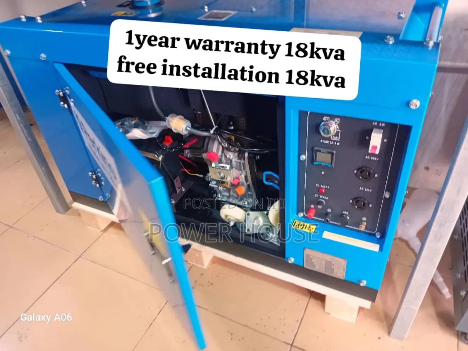 Eergetic Console 18kva Generator Perkins Diesel Generator