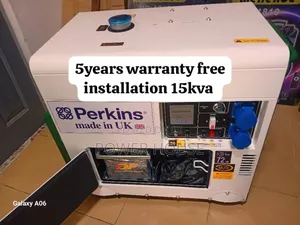 Energetic Crystal 16500watts 15kva Diesel Generator Perkins
