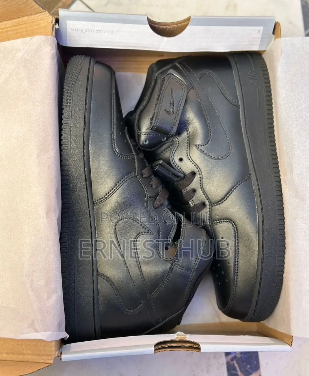 Nike Airforce 1 Long All Black