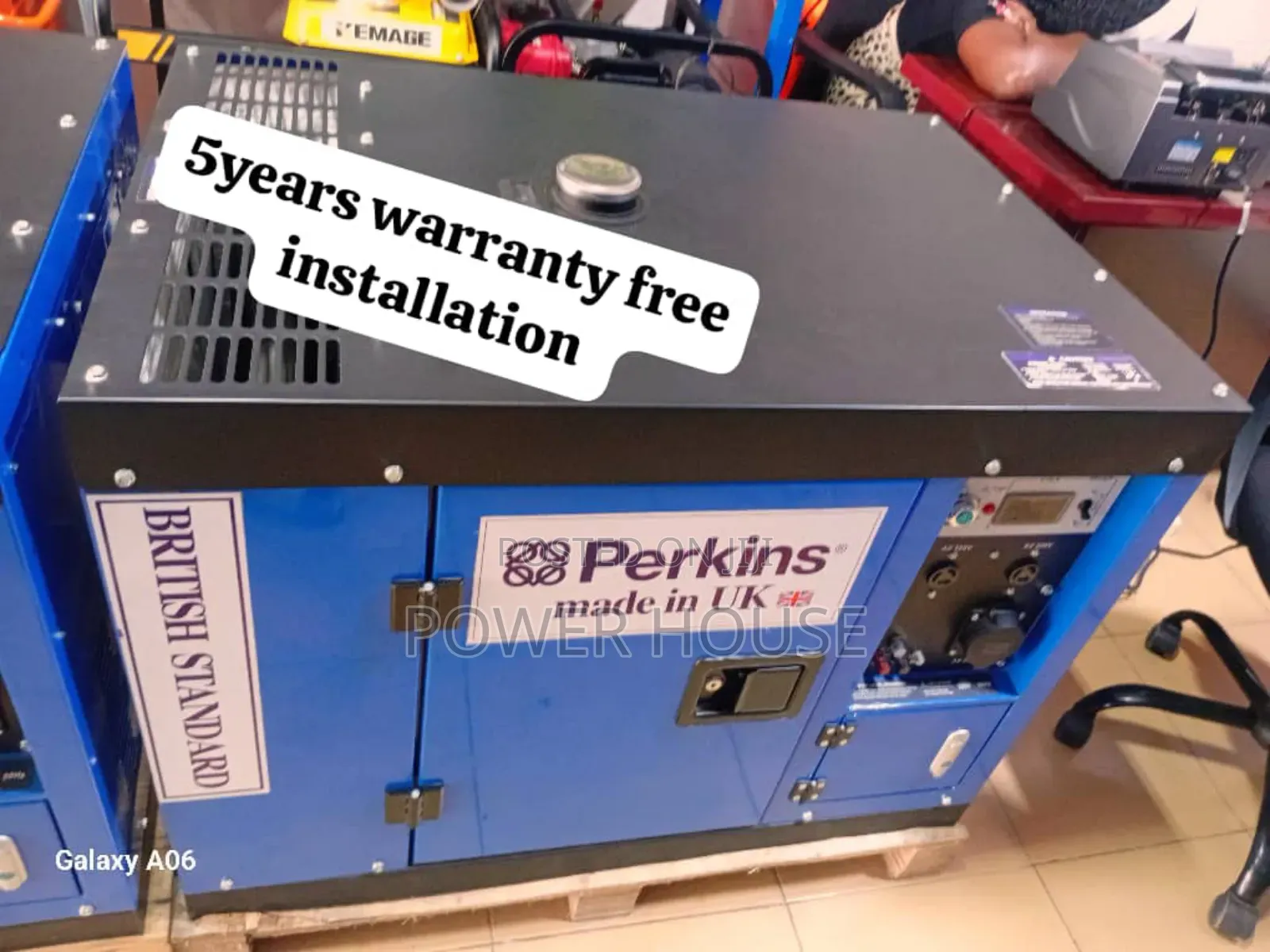 Energetic Serene 16500watts 15kva Diesel Generator Perkins
