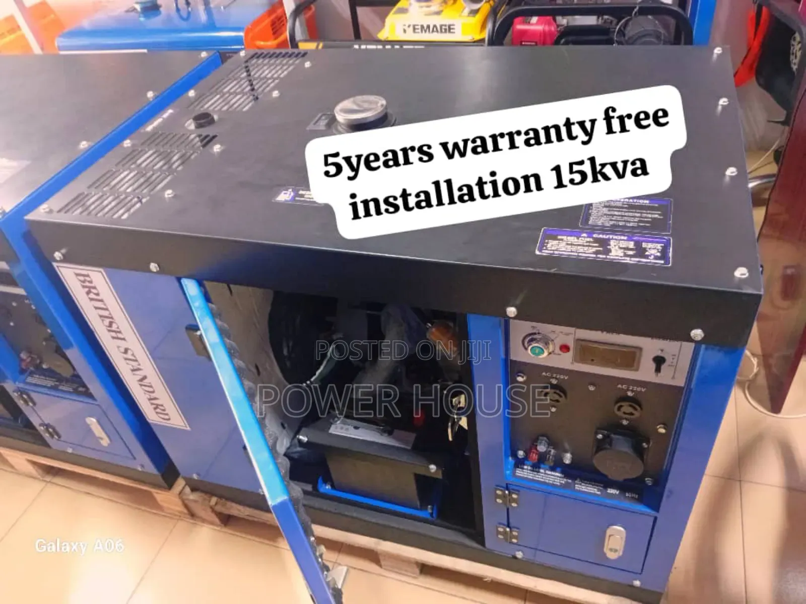 Energetic Vanta 16500watts 15kva Diesel Generator Perkins