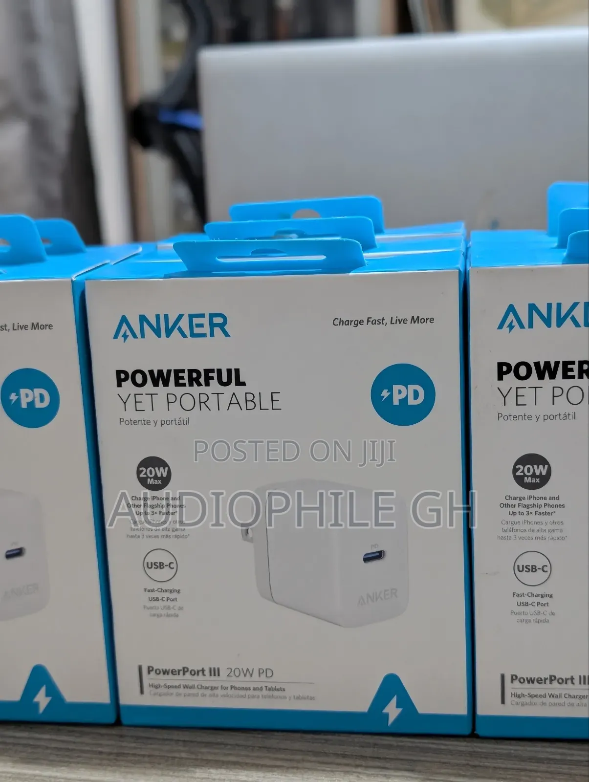 Anker Powerport Iii 20w Pd Usb-c Wall Charger