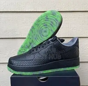 Nike Airforce 1 Halloween Black