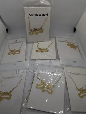 Female Names Ladies Necklace