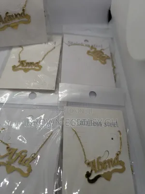 Female Names Ladies Necklace