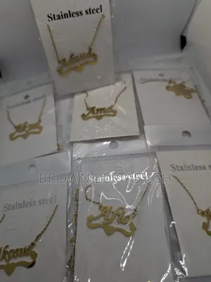 Female Names Ladies Necklace