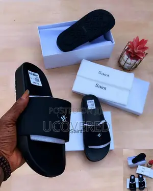 Saint Home Non-Slip Open Toe Slippers Unisex