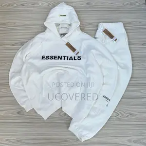 Essentials Pullover Hoodie + Joggers Unisex Cotton Hoodies
