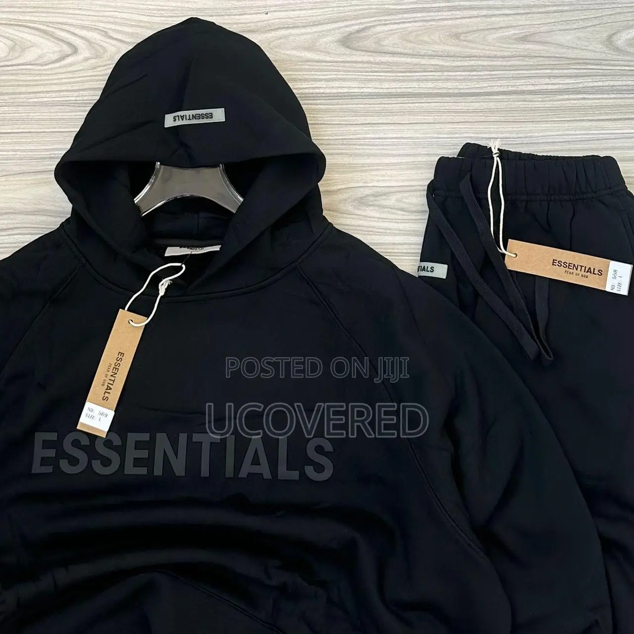 Essentials Pullover Hoodie + Joggers Unisex Cotton Hoodies