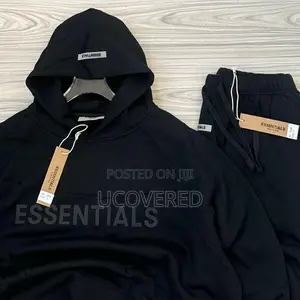 Essentials Pullover Hoodie + Joggers Unisex Cotton Hoodies