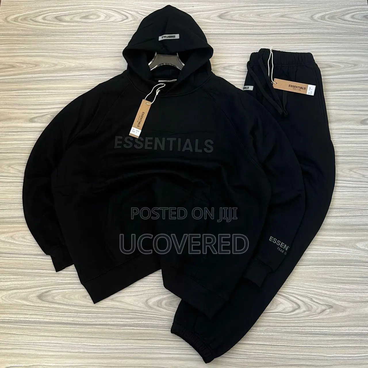 Essentials Pullover Hoodie + Joggers Unisex Cotton Hoodies