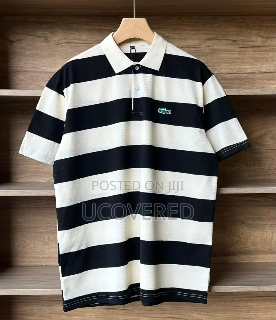 Men’S Classic Polo Shirt, 3 Button Closure Summer Fashion