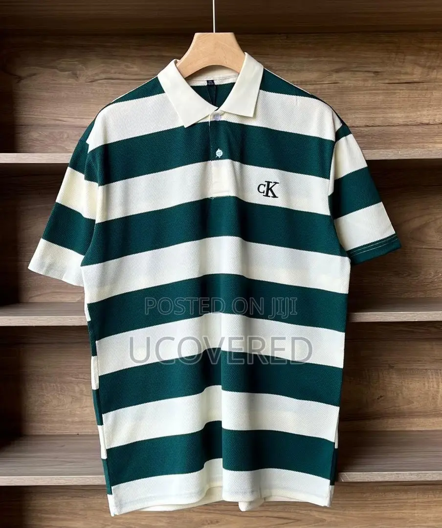 Men’S Classic Polo Shirt, 3 Button Closure Summer Fashion