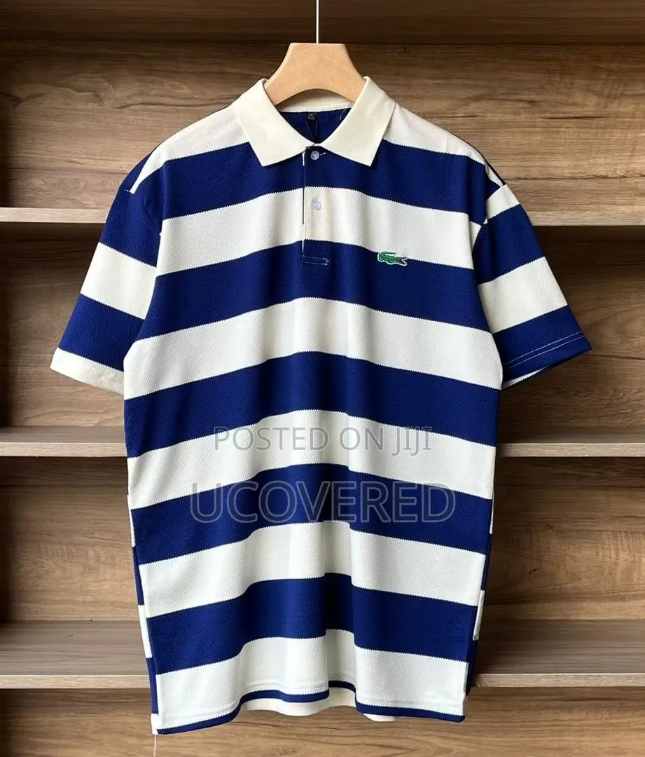Men’S Classic Polo Shirt, 3 Button Closure Summer Fashion