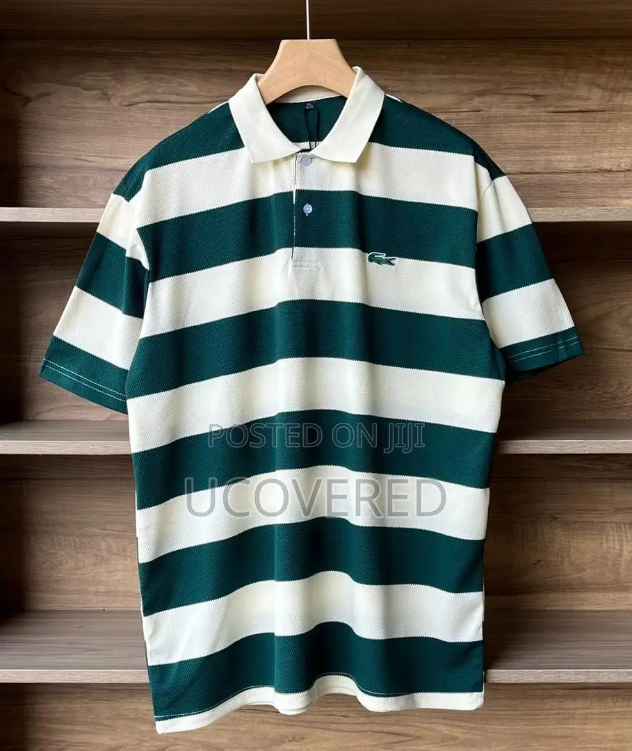 Men’S Classic Polo Shirt, 3 Button Closure Summer Fashion