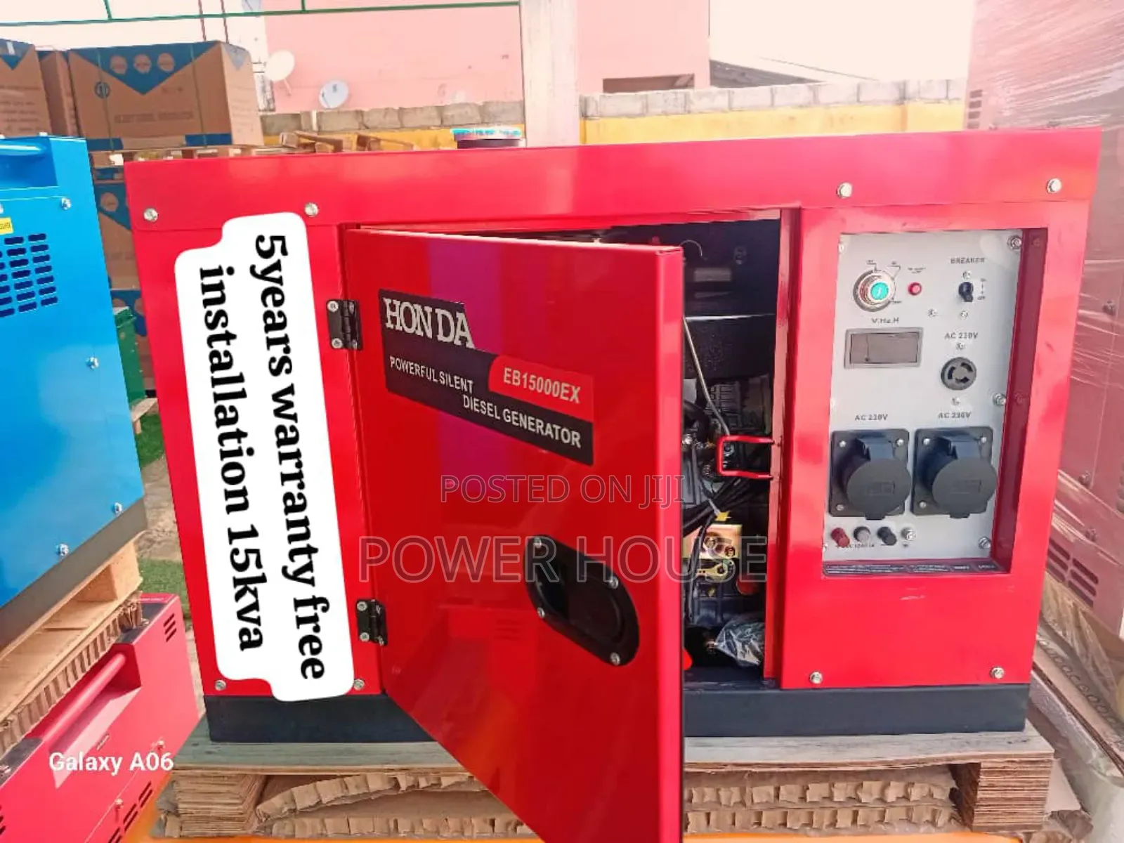 Energetic Shield 16500watts 15kva Honda Diesel Generator