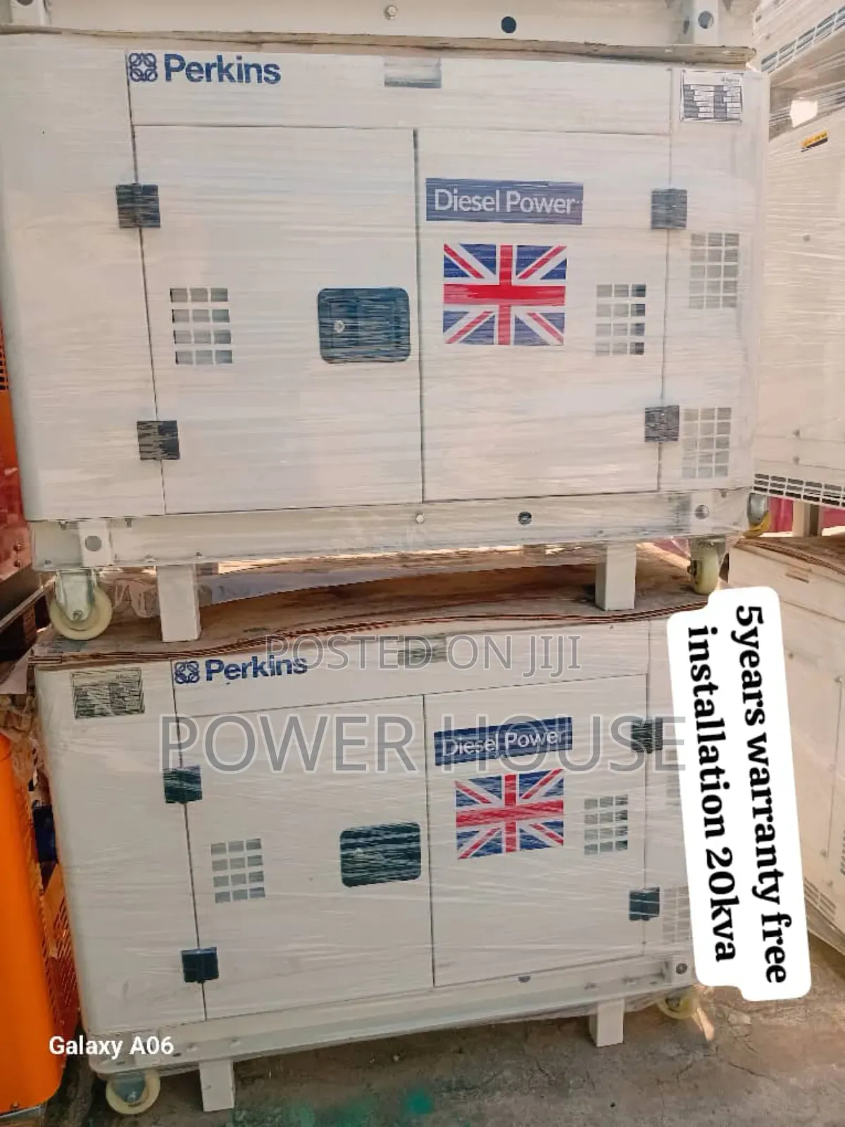 Energetic Pinnacle 20kva Diesel Perkins Generator