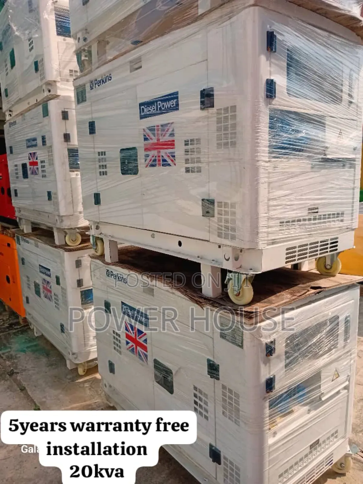Energetic Amp Grid 20kva Perkins 20kva Diesel Generator