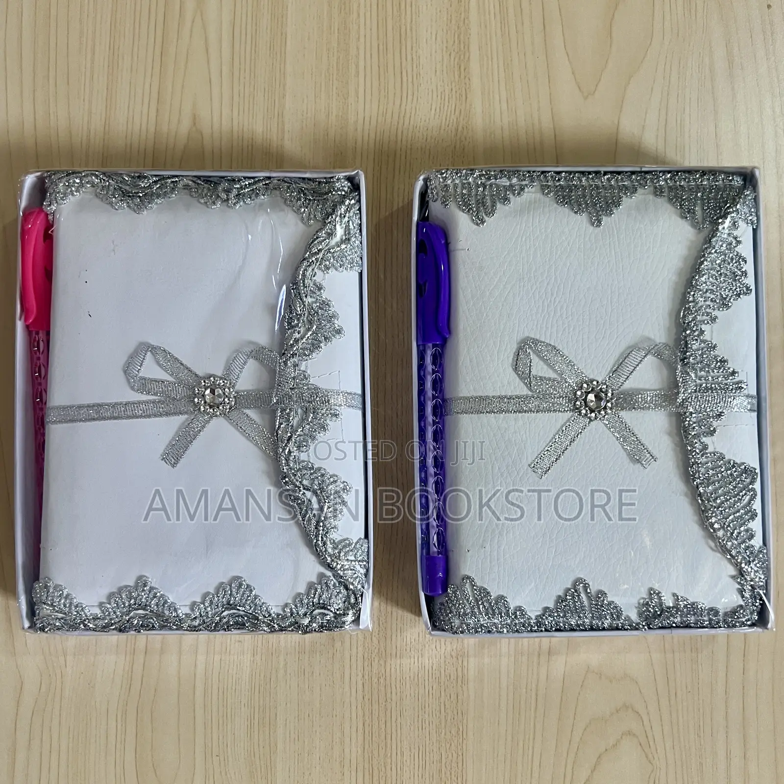 Silvery Wedding Bible