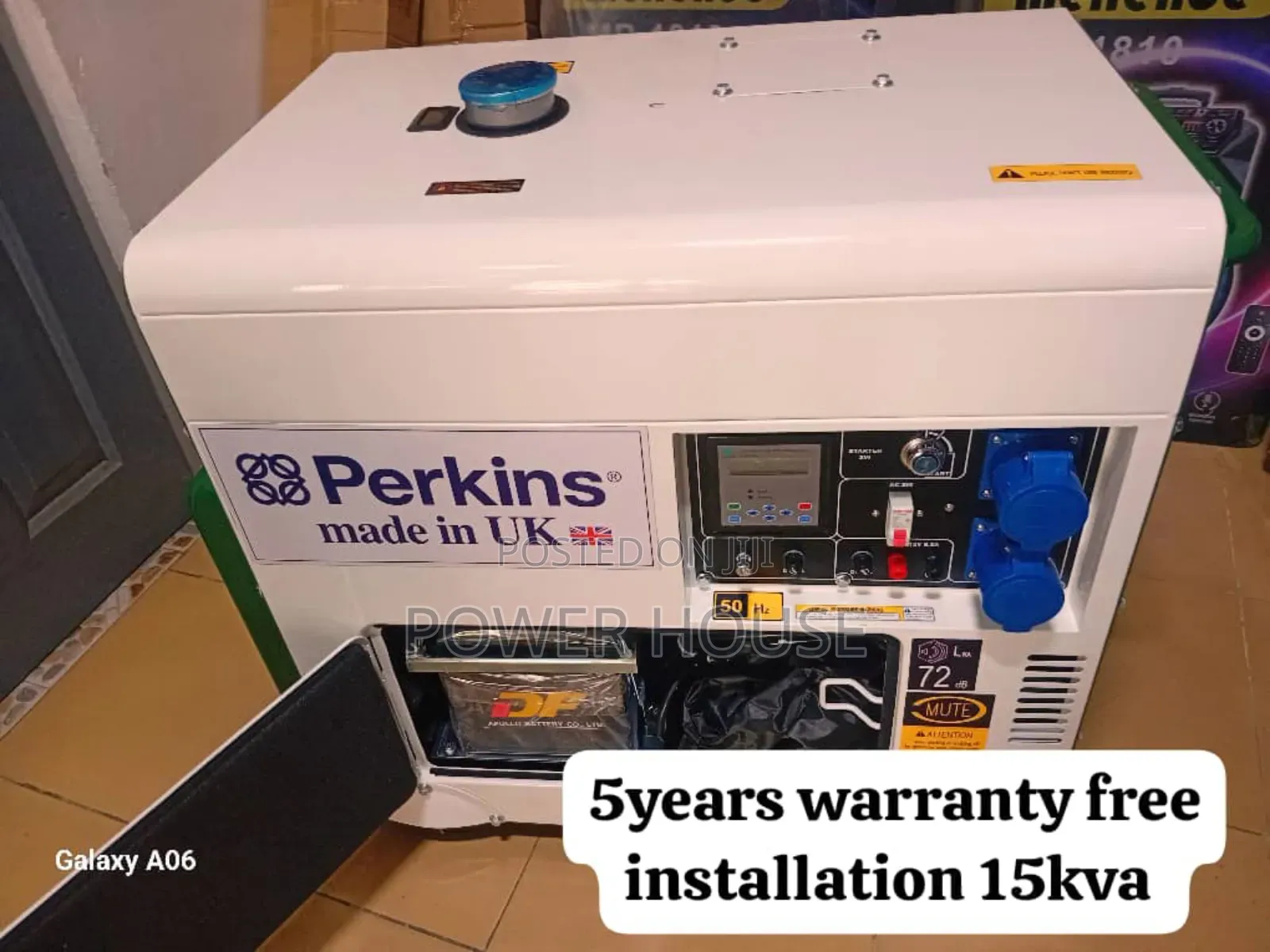 Energetic Arry 16500watts 15kva Perkins Diesel Generator