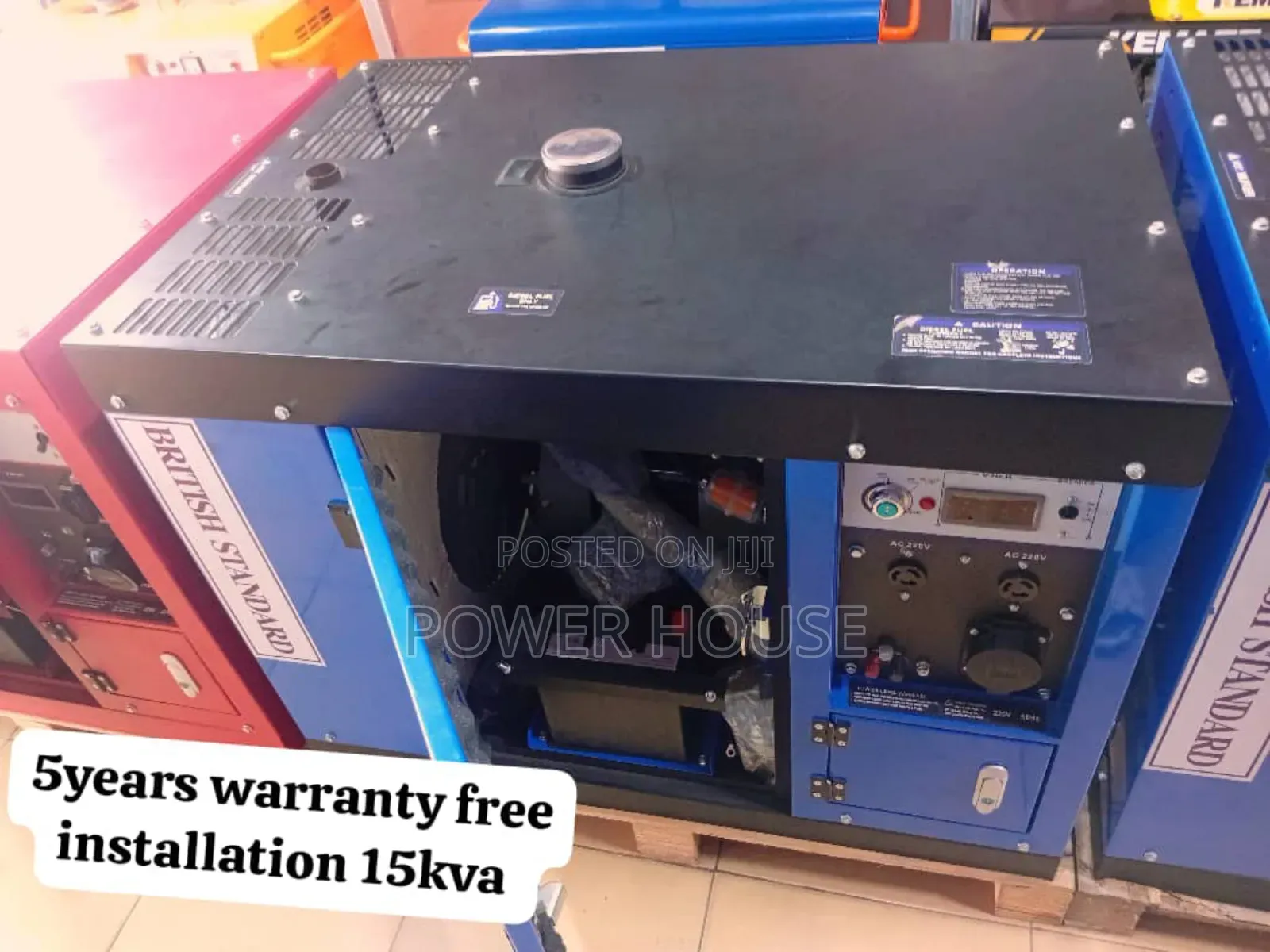 Energetic Prime 16500watts 15kva Perkins Diesel Generator