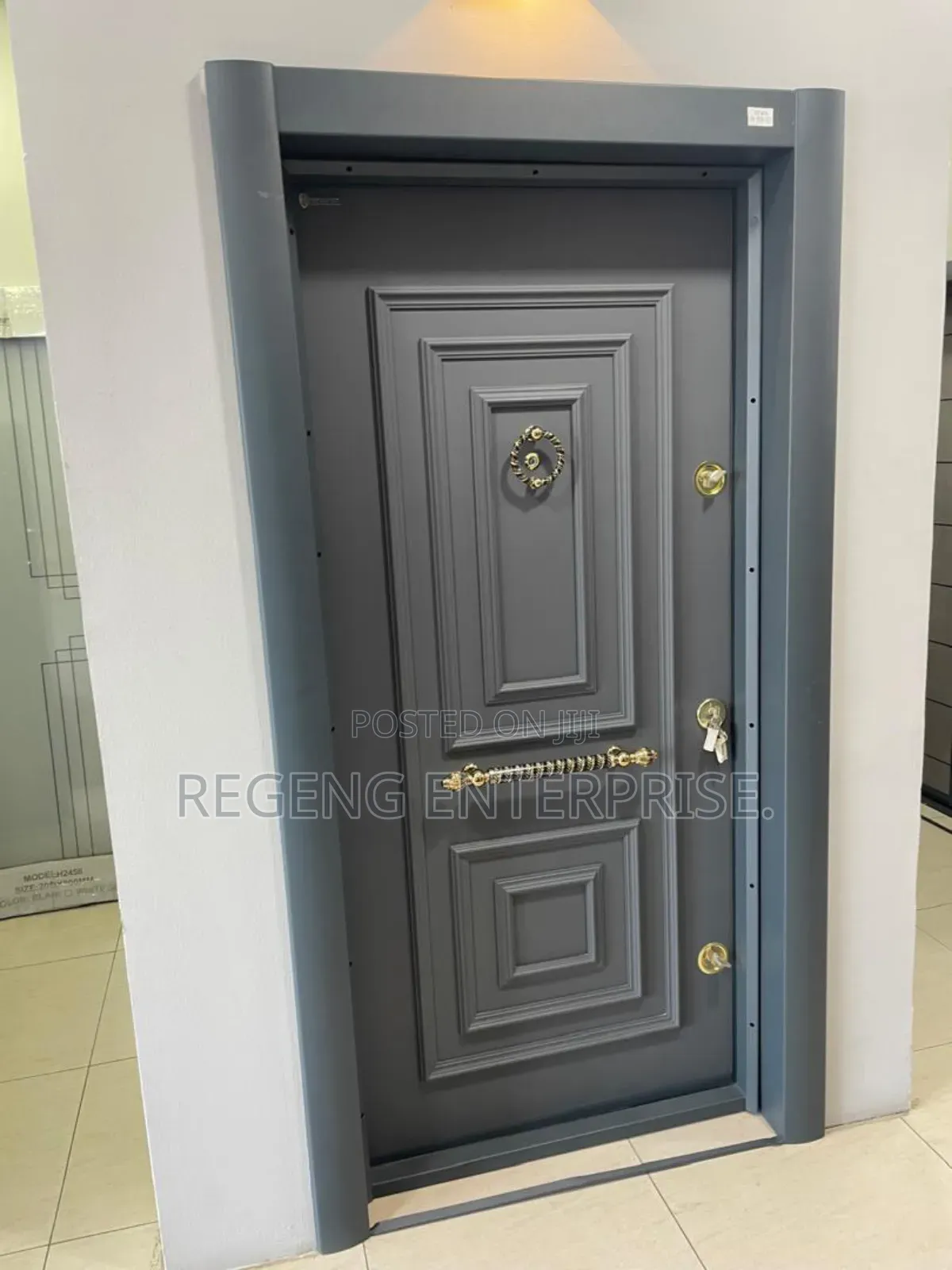 Quality and Luxury Kabartma Security Door, (3) Locks
