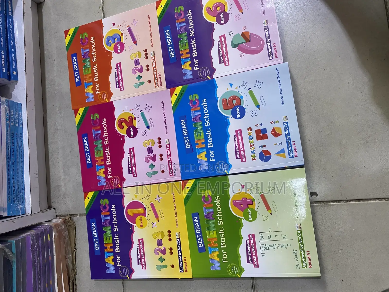 Best Brain Mathematics for Primary School