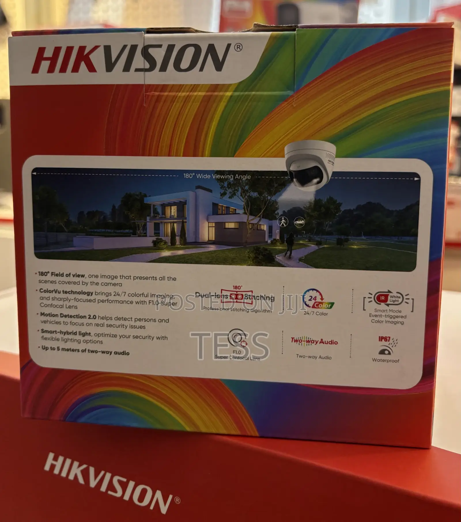 Hikvision 6mp Ip Dual Lens 2way Audio Ds-2cd1367g2hp-liufsrb