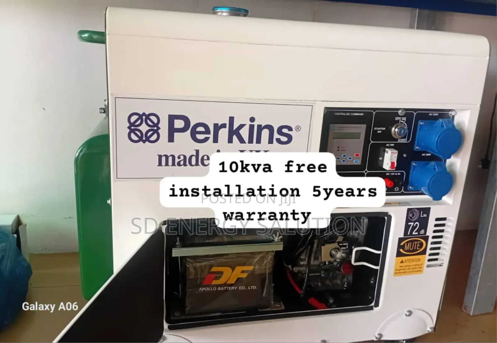 Eco Power Perkins 10kva Diesel 13000watts Diesel Generator