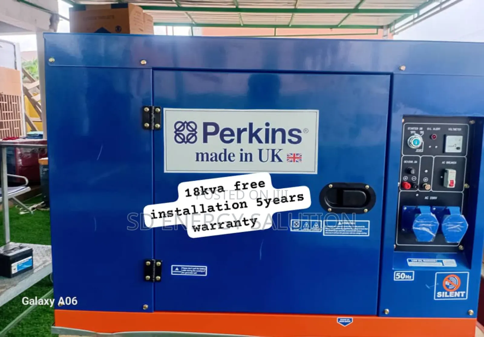 Silent Surge Special Perkins 18kva Diesel Generator 18kva