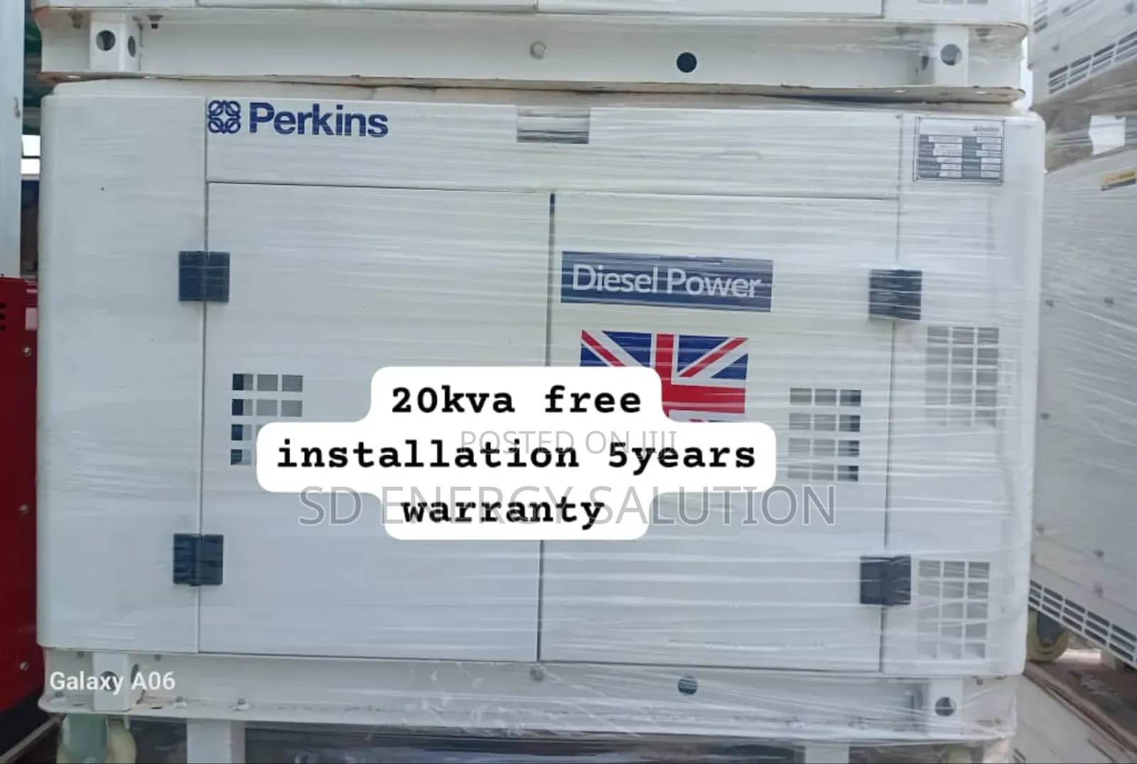 Gen Rise Perkins 20kva Diesel Generator 20kva Perkins Diesel